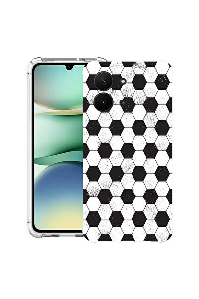 bestcase Αντικραδασμική θήκη για Xiaomi Redmi 15C 4G (171 MM), μοτίβο ποδοσφα...