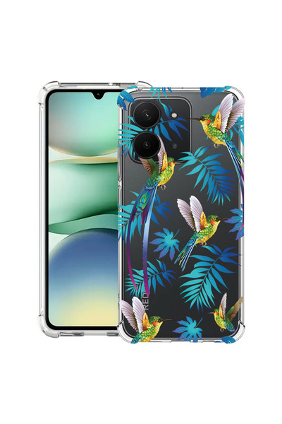 bestcase Carcasă antișoc pentru Xiaomi Redmi 15C 4G (171 mm), Wild Tropical, ...