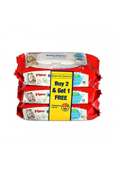 Pigeon Pigeon Baby Wipes 2+1 82 Wipes