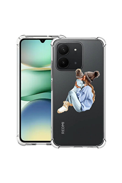 bestcase Carcasă antișoc pentru Xiaomi Redmi 15C 4G (171 MM), Mamă fată cu bă...