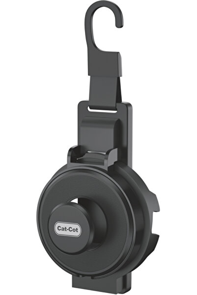 Cat - Cot خطاف مسند رأس السيارة من Cat-Cot مع حامل مخفي قابل للطي للجوال والأ...