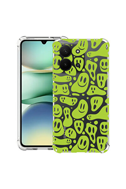 bestcase Carcasă antișoc pentru Xiaomi Redmi 15C 4G (171 mm), verde acid smil...
