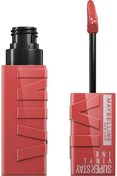 Maybelline New York Maybelline SuperStay Vinyl Ink High-Pigment Liquid Lipstick, Peach, 0.14 Fl Oz
