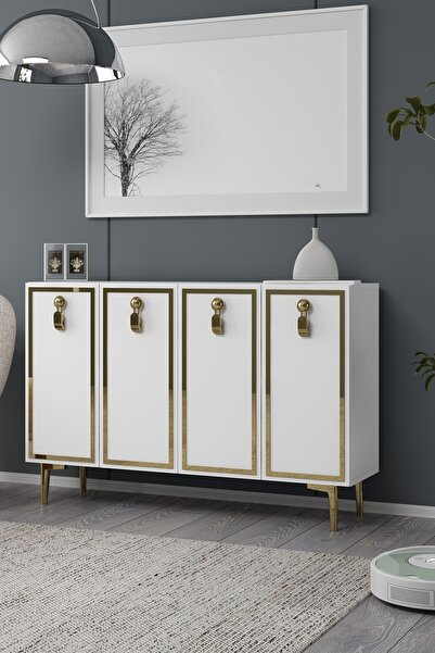 DEMONTE DECOR 8186KM-64DD KONSOL,KAHVE KÖŞESİ,AYAKKABILIK,OFİS EVRAK DOLABI,M...