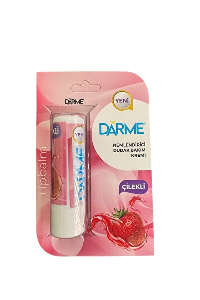 DARME Çilekli Lip Balm Nemlendirici Dudak Bakım Kremi 4.8 gr