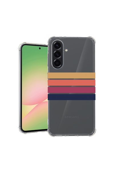 bestcase Carcasă antișoc pentru Samsung Galaxy A17 5G, linii retro, 2078494 A...