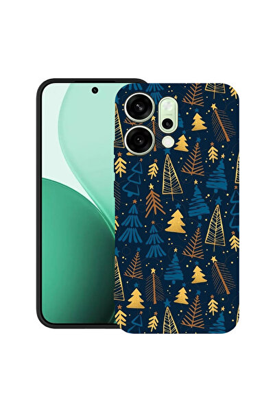 bestcase Carcasă ultrasubțire TPU pentru Oppo Reno14 5G, model de Crăciun, 20...