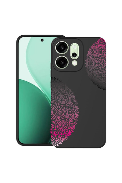 bestcase Carcasă ultra subțire TPU pentru Oppo Reno14 5G, dantelă, 2082899 B 92