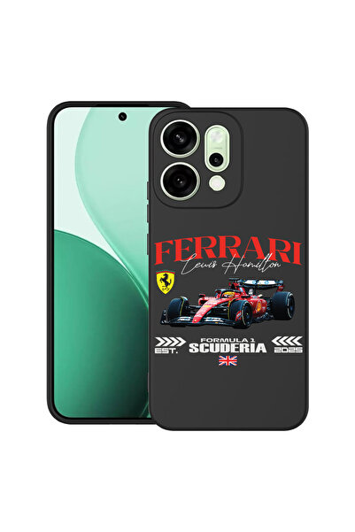 bestcase Carcasă ultra subțire TPU pentru Oppo Reno14 5G, Ferrari Scuderia, 2...