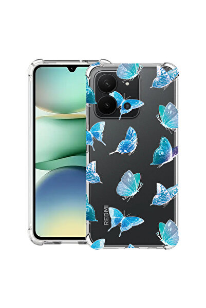 bestcase Carcasă antișoc pentru Xiaomi Redmi 15C 4G (171 mm), model fluture, ...