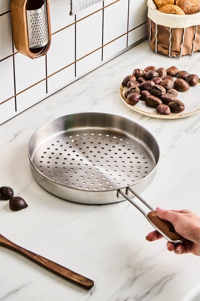 Karaca Mutfaksever Steel Chestnut Pan 26 cm