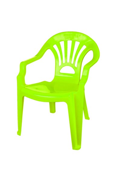 Robentoys Scaun din plastic, verde, 40x35x54,5 cm -