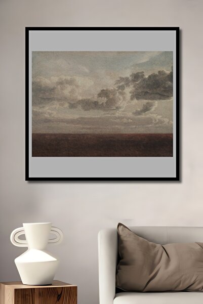 Teona Ahşap Tablou decorativ din lemn dreptunghiular cu aspect de cadru de li...