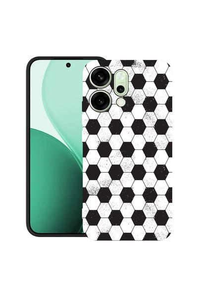 bestcase Θήκη TPU εξαιρετικά λεπτή για Oppo Reno14 5G, μοτίβο ποδοσφαίρου, 20...