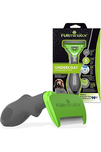 Furminator Undercoat deShedding Tool for Small Long Hair Dogs 4.5-9 kg