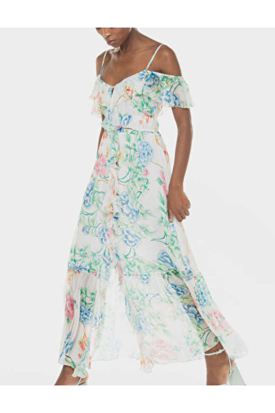 Guess Rochie midi Guess, alb