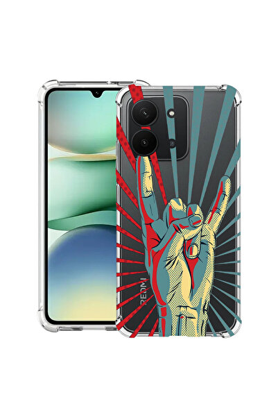 bestcase Αντικραδασμική θήκη για Xiaomi Redmi 15C 4G (171 MM), Rock Festival,...