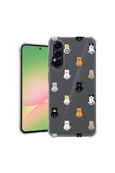 bestcase Carcasă antișoc pentru Samsung Galaxy A17 5G, model pisică, 2078494 ...