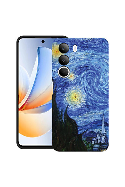 bestcase Carcasă ultrasubțire TPU pentru Realme C71, Van Gogh - Noapte înstel...