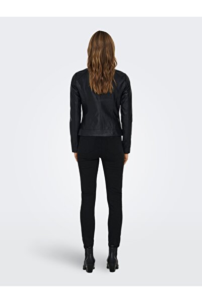 ONLY Дамско прилепнало яке от изкуствена кожа Onlbandit15081400