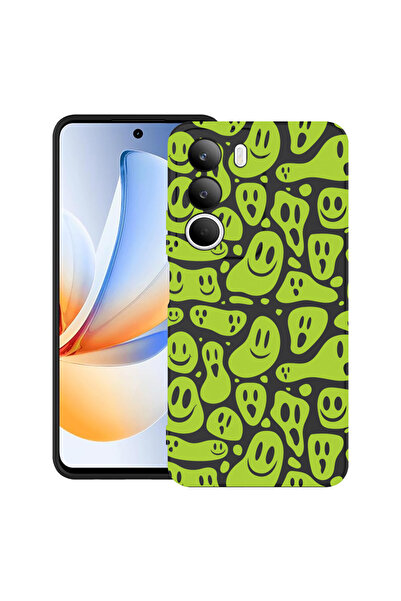 bestcase Carcasă ultrasubțire TPU pentru Realme C71, zâmbet acid verde, 20711...