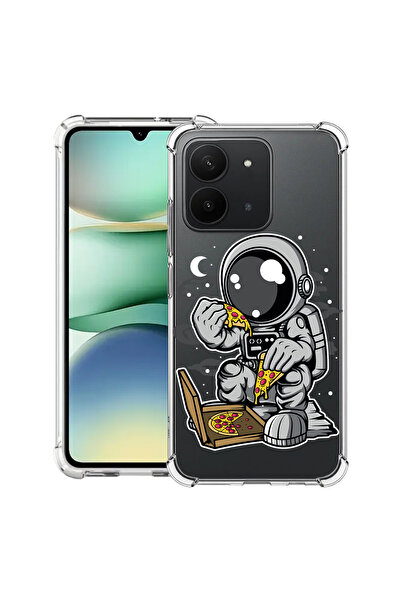 bestcase Carcasă antișoc pentru Xiaomi Redmi 15C 4G (171 mm), Astronaut Pizza...