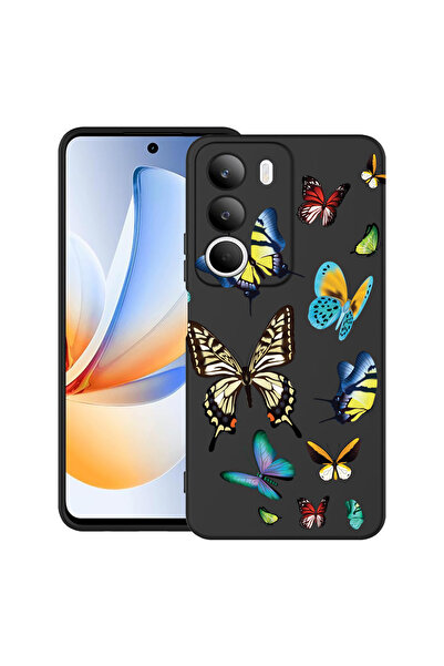 bestcase Carcasă ultrasubțire TPU pentru Realme C71, fluturi colorați frumoși...