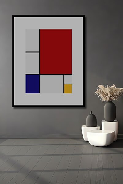 Teona Ahşap Tablou decorativ din lemn dreptunghiular, aspect de cadru de comp...