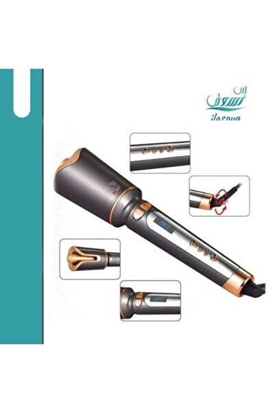 DLC مكواة تجعيد الشعر HS-31205 مع شاشة LED