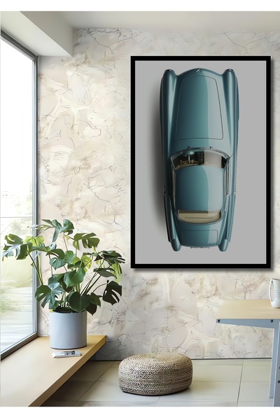 Teona Ahşap Tablă decorativă din lemn dreptunghiulară cu aspect de cadru de m...