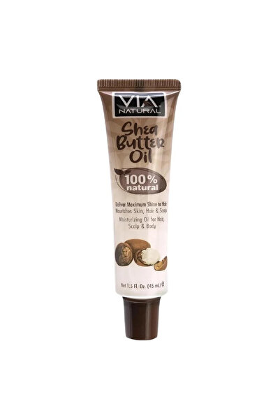 Via Natural زيت زبدة الشيا للعناية الفائقة طبيعي نباتي 100% خالي من البارابين.