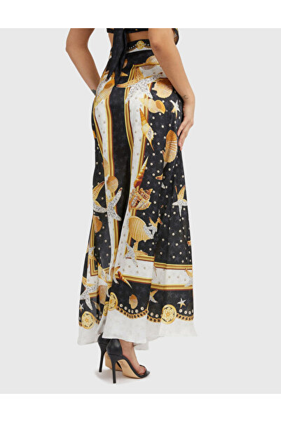 Guess Fustă maxi Guess, negru