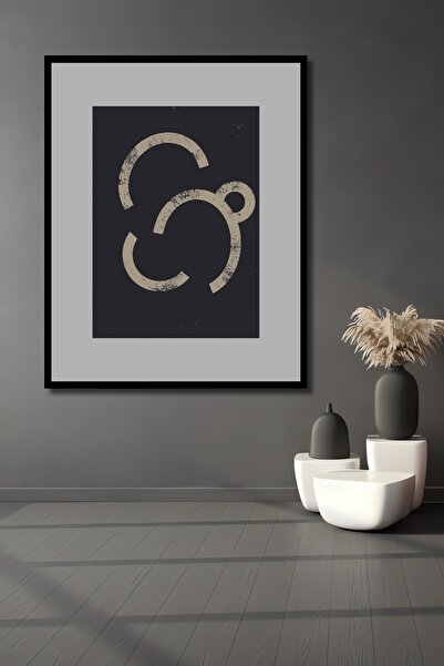 Teona Ahşap Tablou decorativ din lemn dreptunghiular, forme de artă abstractă...