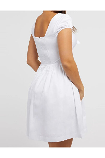 Guess Rochie mini Guess, alb