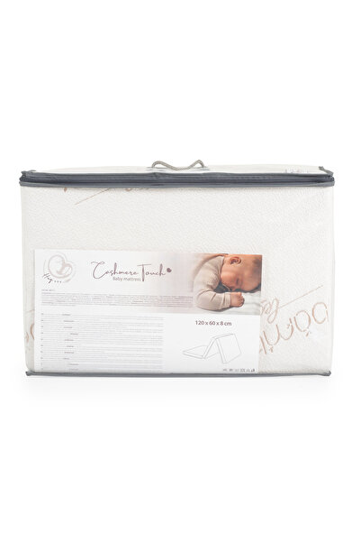 Hugzzz Cashmere Touch foldable travel mattress, carrying bag included, 120x60x6 cm