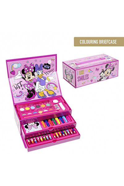 Minnie Mause Set de colorat Maletín Minnie