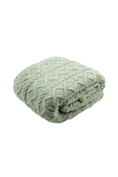 OEM Patura pat, Caressa Sherpa GS4959, 200 x 220 cm, poliester, verde