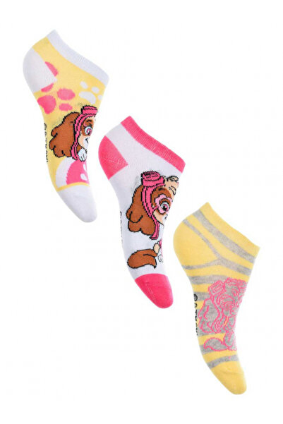 PAW PATROL 3 pairs of Paw Patrol short socks, multicolor