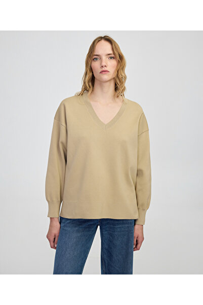 İpekyol V yaka basic triko