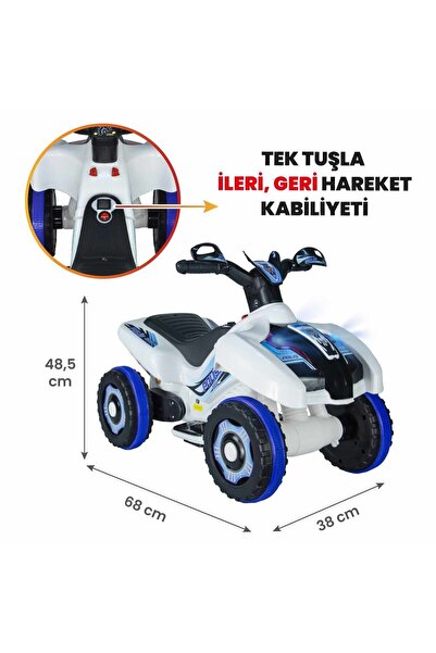Jusso Çılgın Arazi Fast Kamarot Akülü ATV 6v Ranger
