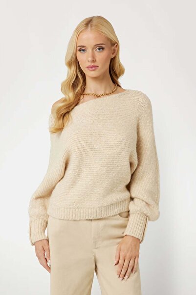 Guess Women's Beige Wool Sweater
