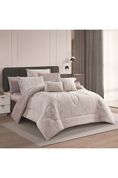 HOURS Horse Winter Bedspread, Fur and Velvet, Heavy Fill, Suitable for Single Bed Size 120 x 200 cm, 4 Pieces, 250 Stitches