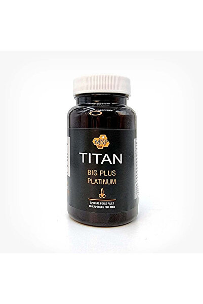 Titan Capsule BIG Plus Platinum pentru marire zona intima barbati, 60 capsule