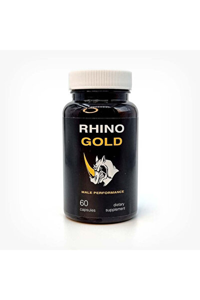 Rhino Gold XXL capsules for male intimate area enlargement, 60 capsules