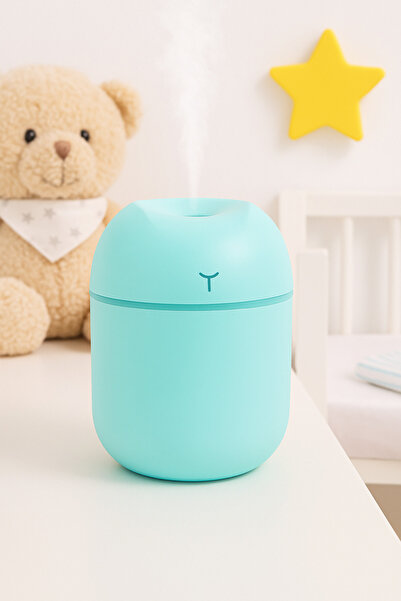 ESTİ 220 ml Led Işıklı Hava Nemlendirici & Aroma Difizörü – Sessiz, USB Şarjlı, Buhar Makinesi