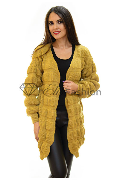 Elis Fashion Cardigan All Up Mustard