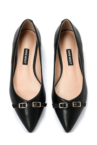 Nine West N174706 Siyah Kadın Babet