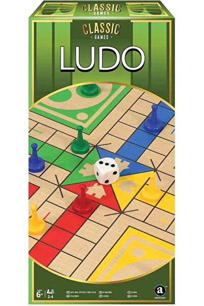 Ambassador لوحة لودو الكلاسيكية ST2102 - لعبة كرتون قابلة للطي للأطفال (6 سنو...