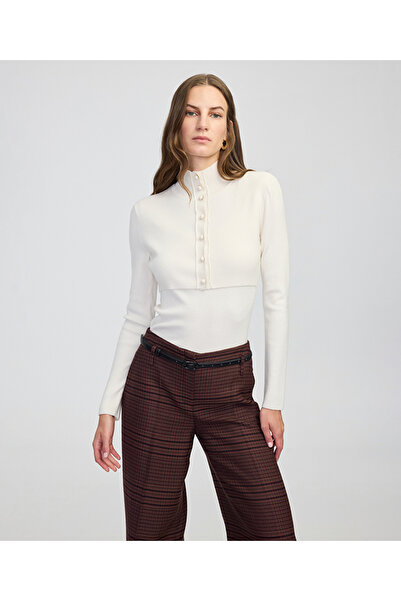 İpekyol Double Piece Look High Collar Knitwear