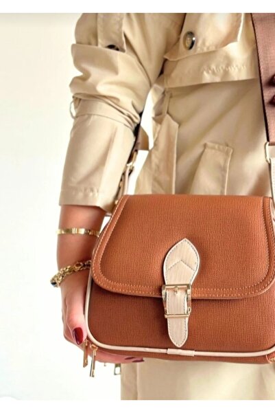 eflanmoda Γυναικεία τσάντα ώμου και χιαστί ποιότητας 5 τμημάτων